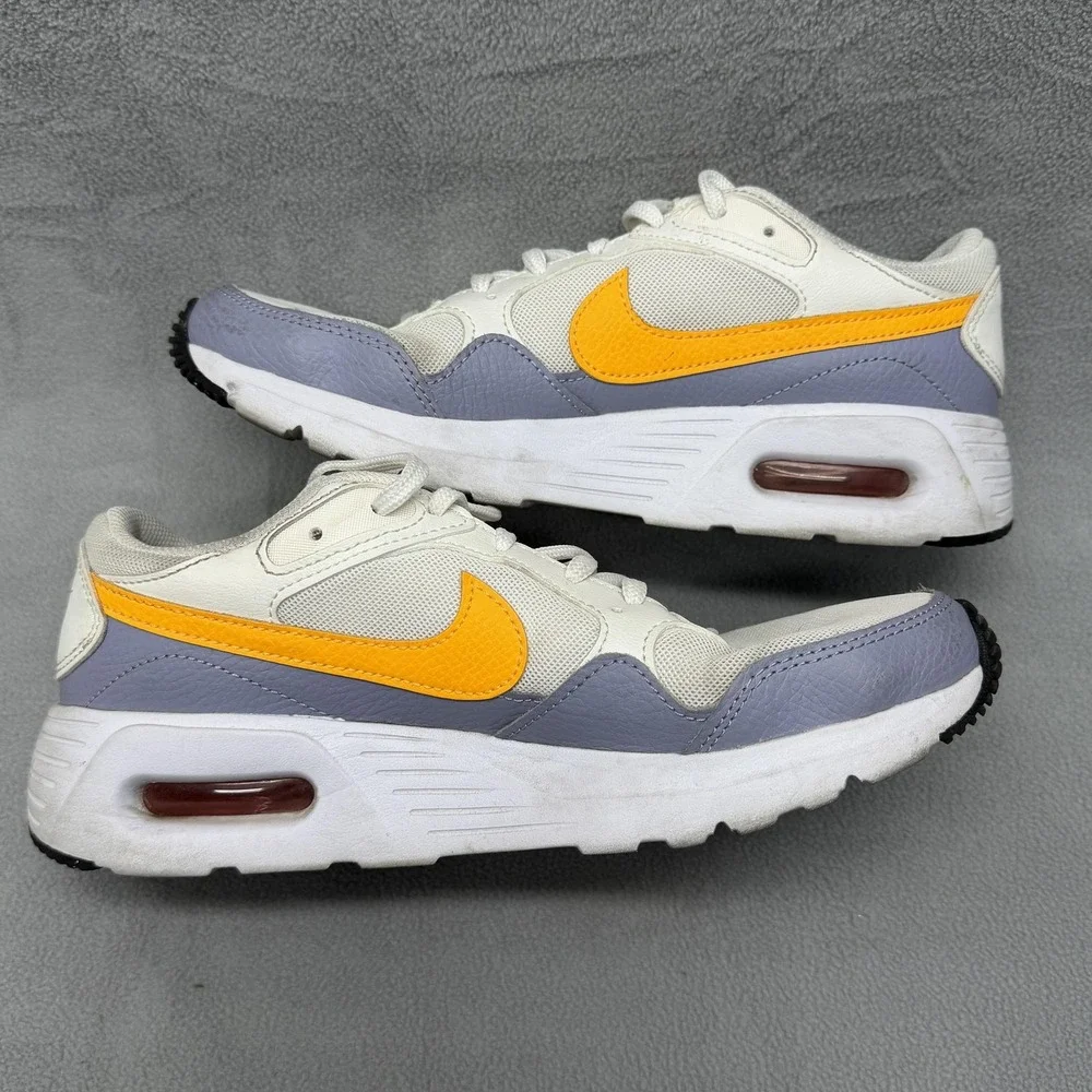 Nike Air Max SC GS Sail Laser Orange White‎ Kids Size 6.5y CZ5358-116